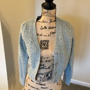 Like New Light Green Cardigan